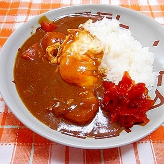 卵カレー